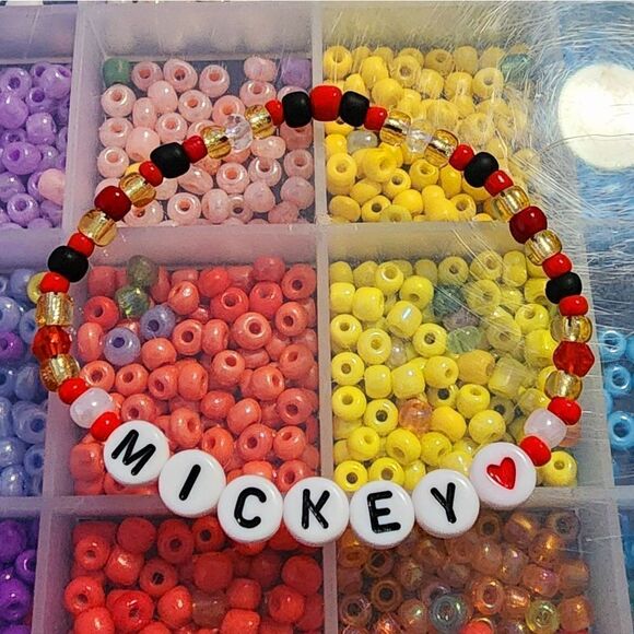 Custom Mickey Mouse Disney Bracelet - Picture 1 of 1